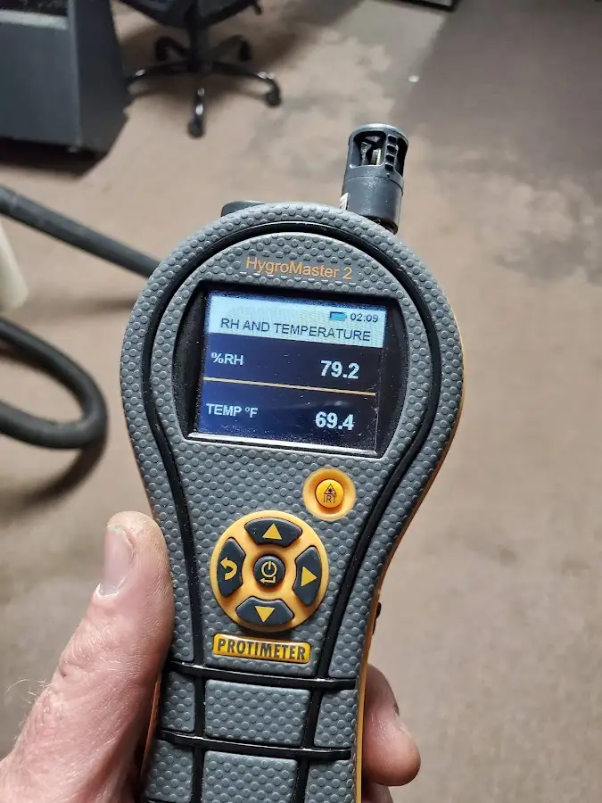 Moisture meter humidity assessment for Fire & Smoke Damage Restoration in Cedar Hill